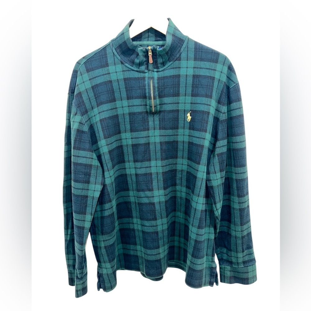 Polo Ralph Lauren Men’s Tartan Estate Rib Pullover